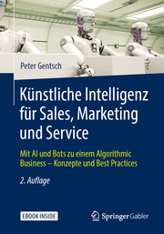 Künstliche Intelligenz für Sales, Marketing und Service - Cover