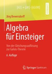 Algebra für Einsteiger - Cover