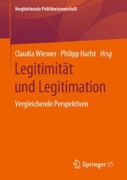 Legitimität und Legitimation - Cover