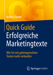Quick Guide Erfolgreiche Marketingtexte - Cover