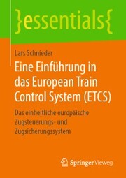 Eine Einführung in das European Train Control System (ETCS) - Cover