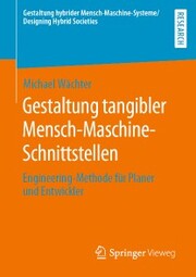 Gestaltung tangibler Mensch-Maschine-Schnittstellen - Cover
