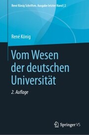 Vom Wesen der deutschen Universität