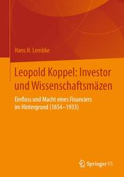 Leopold Koppel: Investor und Wissenschaftsmäzen - Cover