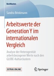 Arbeitswerte der Generation Y im internationalen Vergleich - Cover