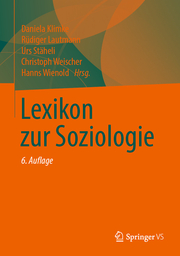 Lexikon zur Soziologie - Cover