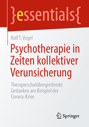 Psychotherapie in Zeiten kollektiver Verunsicherung - Cover