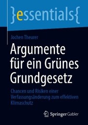 Argumente für ein Grünes Grundgesetz - Cover