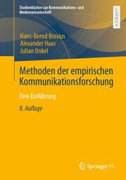 Methoden der empirischen Kommunikationsforschung - Cover