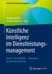 Künstliche Intelligenz im Dienstleistungsmanagement - Cover
