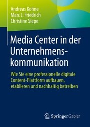 Media Center in der Unternehmenskommunikation - Cover