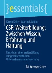 CSR-Weiterbildung: Zwischen Wissen, Erfahrung und Haltung - Cover