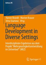 Language Development in Diverse Settings - Cover