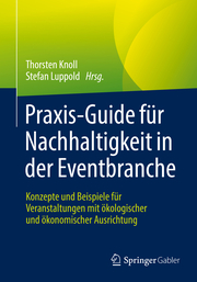 Praxis-Guide für Nachhaltigkeit in der Eventbranche - Cover
