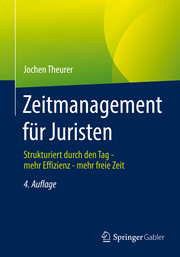 Zeitmanagement für Juristen - Cover