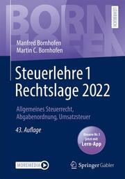 Steuerlehre 1 Rechtslage 2022 - Cover