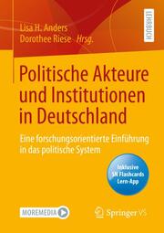 Politische Akteure und Institutionen in Deutschland - Cover