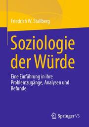 Soziologie der Würde. - Cover