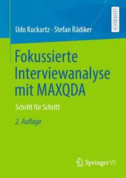 Fokussierte Interviewanalyse mit MAXQDA - Cover