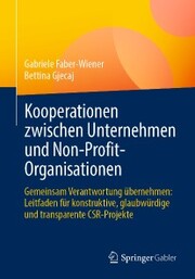 Kooperationen zwischen Unternehmen und Non-Profit-Organisationen - Cover