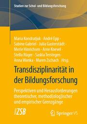 Transdisziplinarität in der Bildungsforschung - Cover