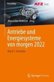 Antriebe und Energiesysteme von morgen 2022 - Cover