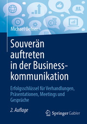 Souverän auftreten in der Businesskommunikation - Cover