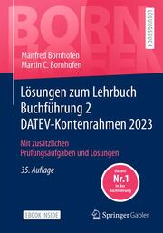 Lösungen zum Lehrbuch Buchführung 2 DATEV-Kontenrahmen 2023 - Cover