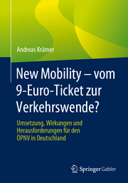 New Mobility - vom 9-Euro-Ticket zur Verkehrswende? - Cover