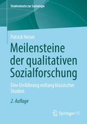Meilensteine der qualitativen Sozialforschung - Cover