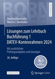 Lösungen zum Lehrbuch Buchführung 1 DATEV-Kontenrahmen 2024 - Cover
