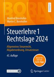 Steuerlehre 1 Rechtslage 2024 - Cover