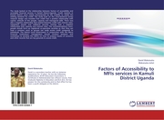Factors of Accessibility to MFIs services in Kamuli District Uganda - Cover
