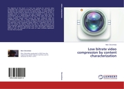 Low bitrate video compression by content characterization