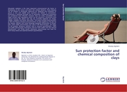 Sun protection factor and chemical composition of clays