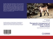 Therapeutic management of clinical mastitis: In Goats (Capra hircus) - Cover