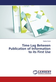 Time Lag Between Publication of Information to its First Use