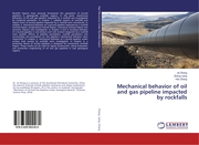 Mechanical behavior of oil and gas pipeline impacted by rockfalls