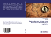 Quality Control of Four New Population Based Cancer Registries