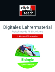 Biologie Bayern click & teach 8 Box - Cover