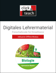 Biologie Bayern click & teach 9 Box - Cover