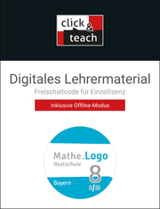 Mathe.Logo – Bayern / Mathe.Logo BY click & teach 8 II/III Box