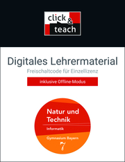 Natur und Technik – Gymnasium Bayern / Natur und Technik click & teach 7 Box
