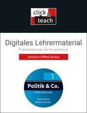 Politik & Co. NI click & teach 1 Box - Cover
