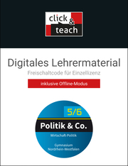 Politik & Co. - Nordrhein-Westfalen - G9 / Politik & Co. NRW click & teach 5/6 Box - G9