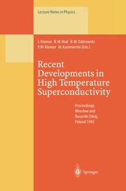 Recent Developments in High Temperature Superconductivity - Cover