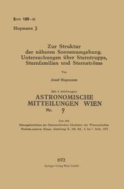 Zur Struktur der näheren Sonnenumgebung.Untersuchungen über Sterntrupps, Sternfamilien und Sternströme