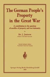 The German peoples Property in the great war - Abbildung 1