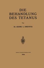Die Behandlung des Tetanus - Cover