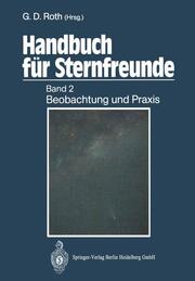 Handbuch für Sternfreunde - Cover